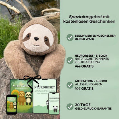 CalmHugs™ – Das gewichtete Kuscheltier